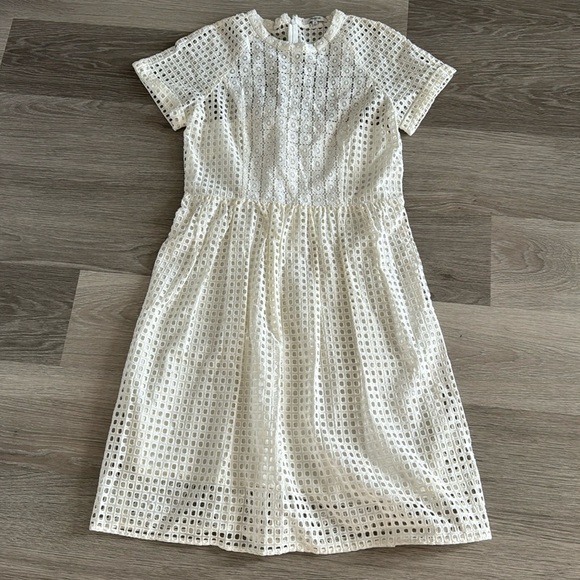 Madewell Dresses & Skirts - Madewell ivory Eyelet Hideaway Dress